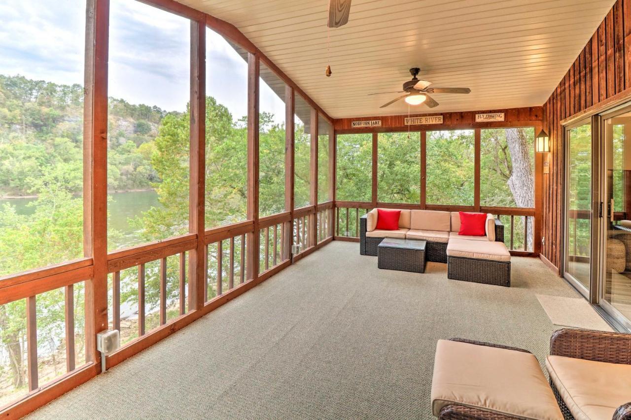 Private Norfork Home With Decks And River Access! المظهر الخارجي الصورة